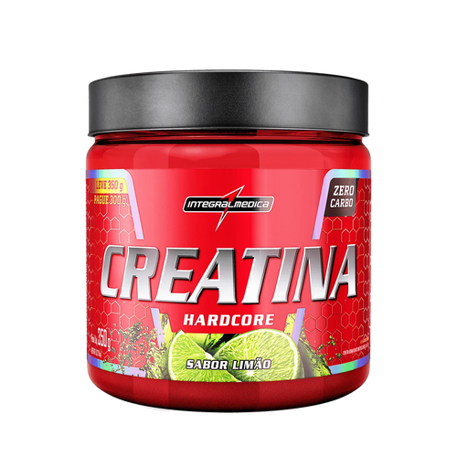 CREATINA HARDCORE 350 GR LIMAO INTEGRALMEDICA