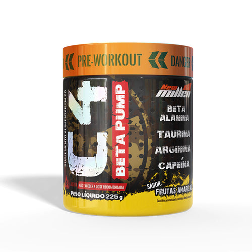 C4 BETA PUMP PRE WORKOUT 225G - NEW MILLEN FRUTAS AMARELAS