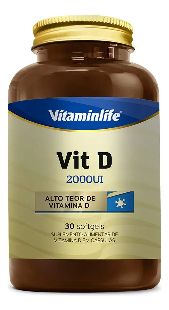 VIT D 2000UI (30 CAPS) - VITAMIN LIFE