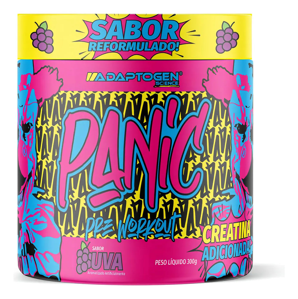 PANIC PRE WORKOUT 300G - ADAPTOGEN SCIENCE UVA