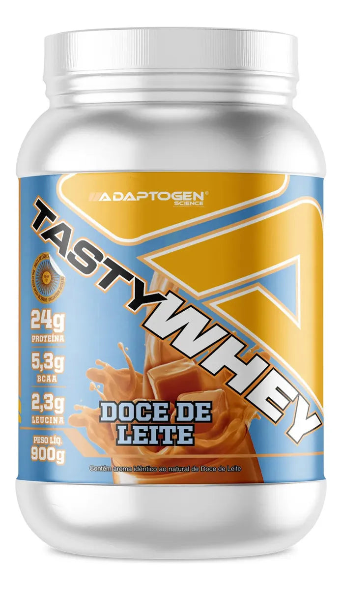 TASTY WHEY 3W 912GR - ADAPTOGEN SCIENCE DULCE DE LECHE