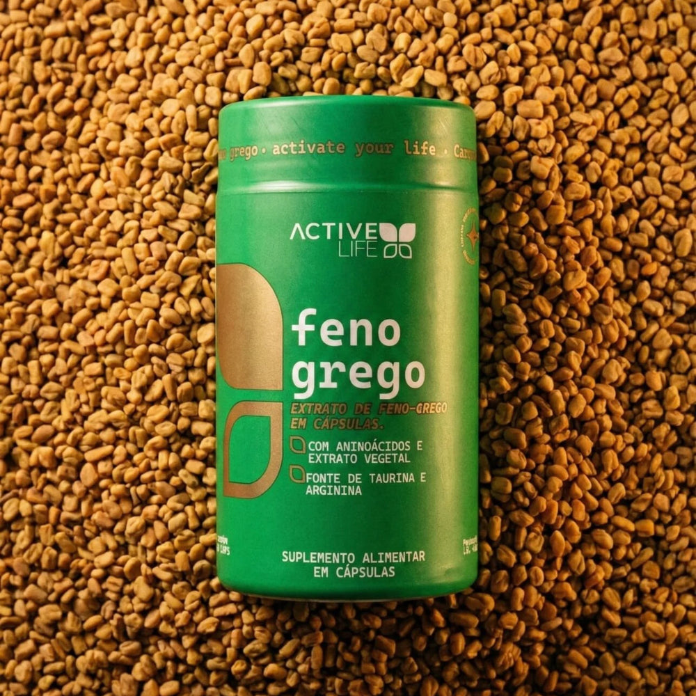 ACTIVE LIFE FENO GREGO   ARGININA   TAURINA - 60 CAPS R4673