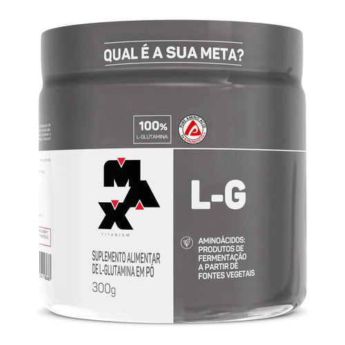 GLUTAMINA L-G 300G - MAX TITANIUM