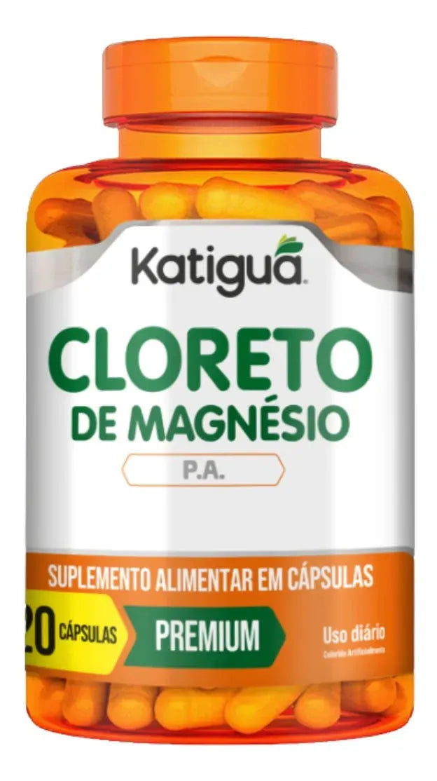 CLORETO DE MAGNESIO 120CAPS - KATIGUA