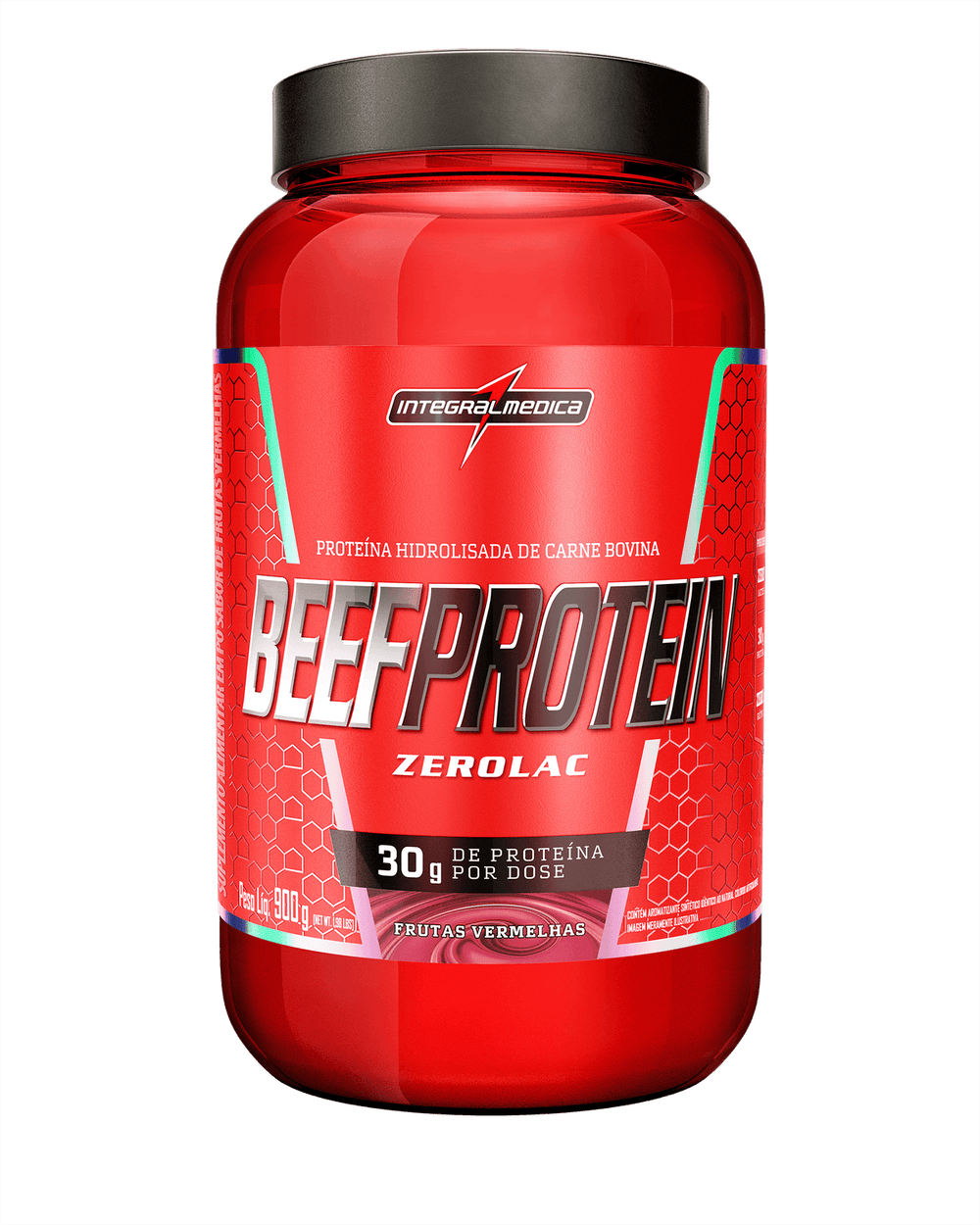 BEEF PROTEIN 900G FRUTAS VERMELHAS