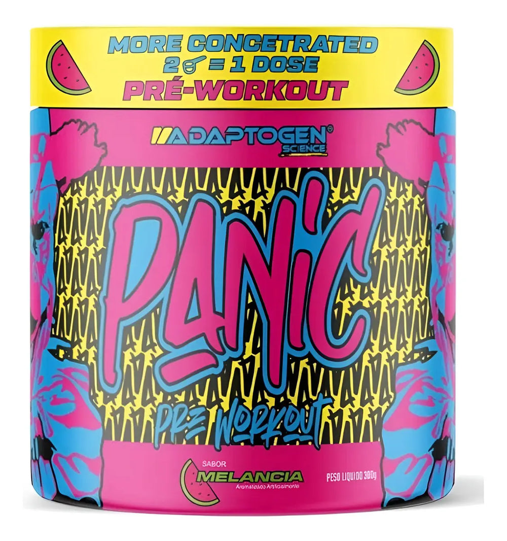 PANIC PRE WORKOUT 300G - ADAPTOGEN SCIENCE MELANCIA