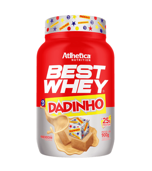 BEST WHEY 900G - ATLHETICA DADINHO.