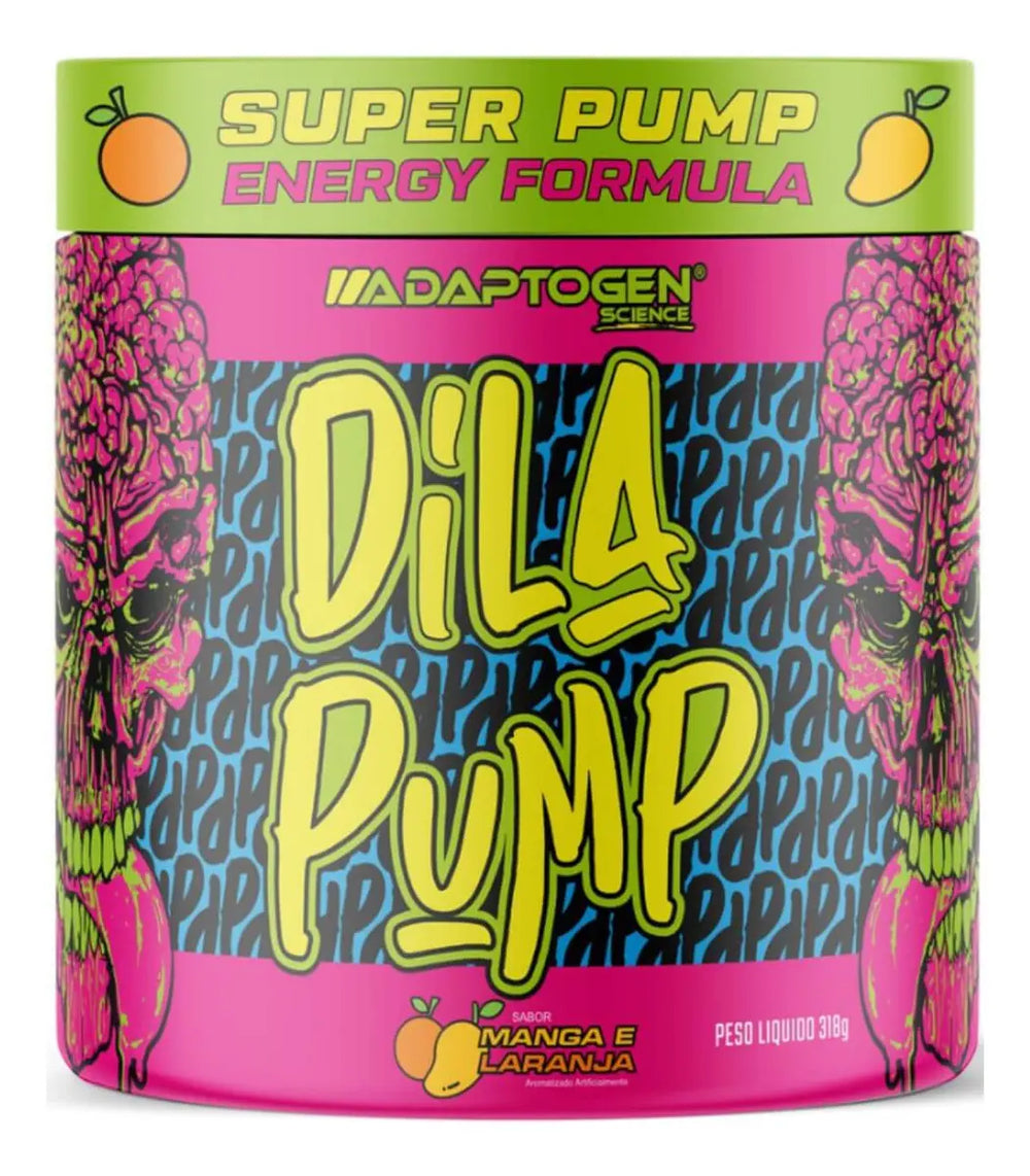 DILA PUMP 318G - ADAPTOGEN SCIENCE MANGA COM LARANJA