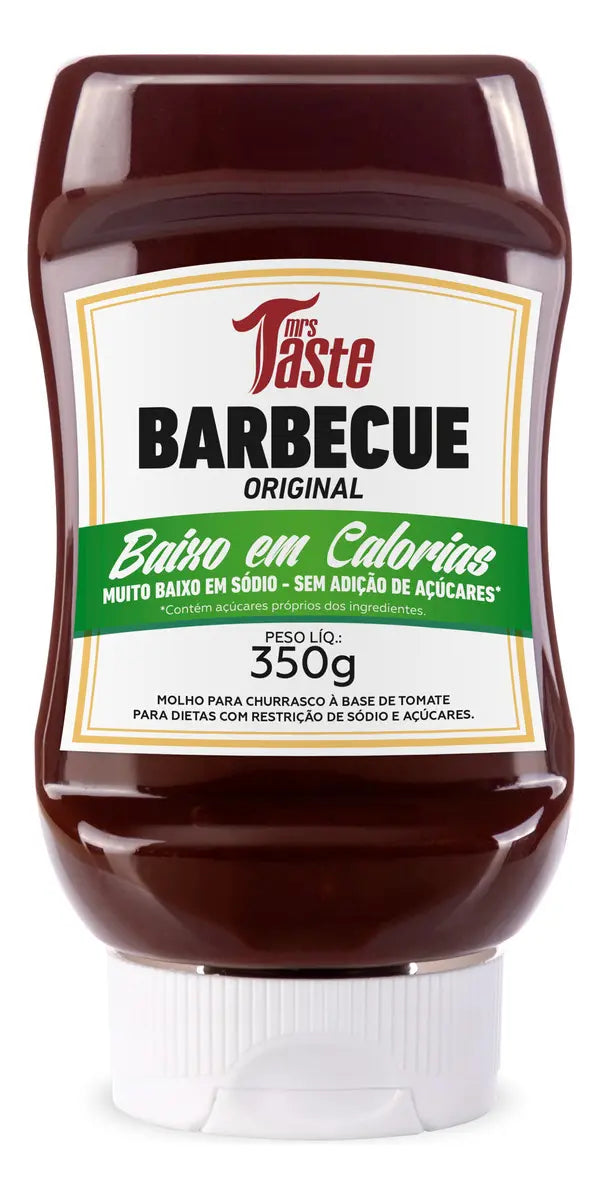 MOLHO ZERO SODIO 340G BARBECUE - MRS TASTE