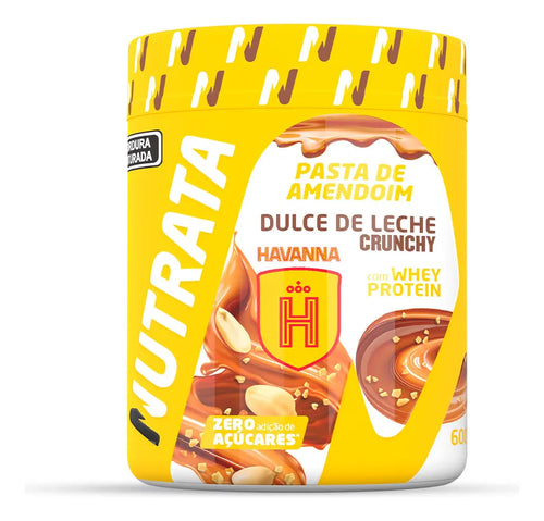 PASTA PROTEICA POTE 600G - NUTRATA DOCE DE LEITE CREAM