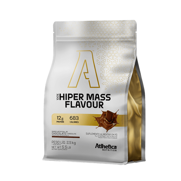 100% HIPER MASS FLAVOUR 2,5KG - ATLHETICA CHOCOLATE