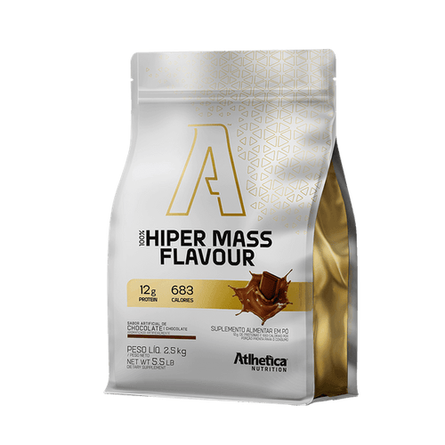100% HIPER MASS FLAVOUR 2,5KG - ATLHETICA CHOCOLATE