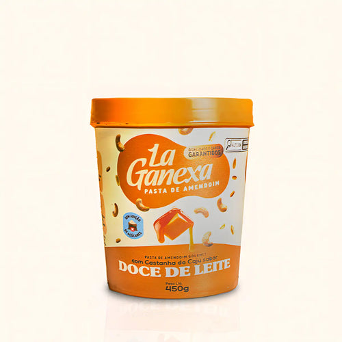 PASTA DE AMENDOIM 0,450KG - LA GANEXA DOCE DE LEITE