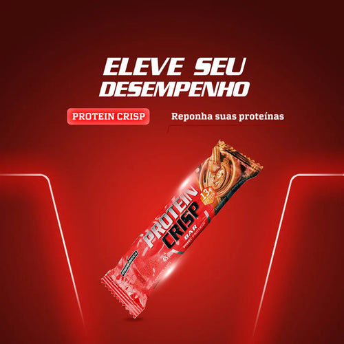 CRISP BAR PROTEIN CX 12 INTEGRAL CHURROS COM DOCE DE LEITE
