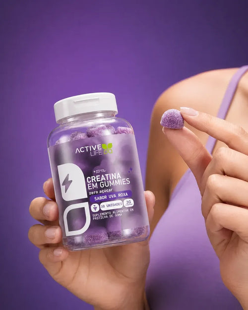 ACTIVE LIFE GUMMY CREATINA UVA ROXA POTE 30UN