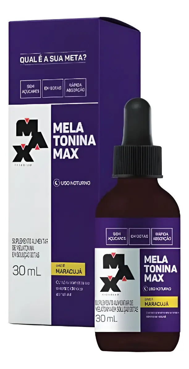 MELATONINA 30ML - MAX TITANIUM MARACUJA