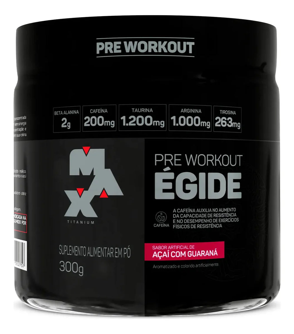 EGIDE POTE 300G - MAX TITANIUM ACAI COM GUARANA