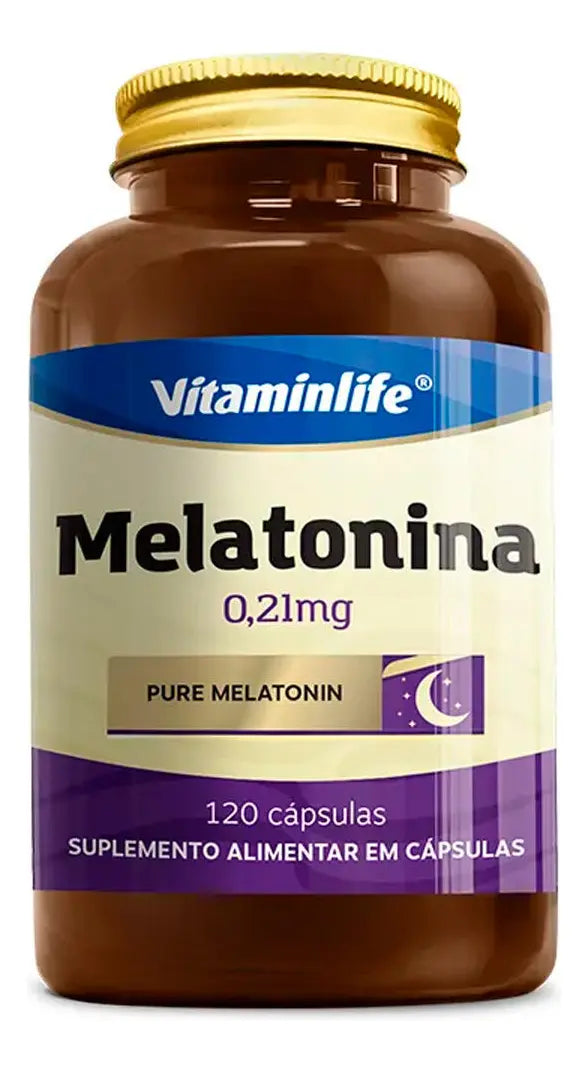 MELATONINA 0,21MG (60 CAPS) - VITAMIN LIFE