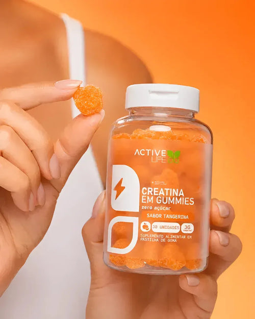 ACTIVE LIFE GUMMY CREATINA TANGERINA POTE 30UN