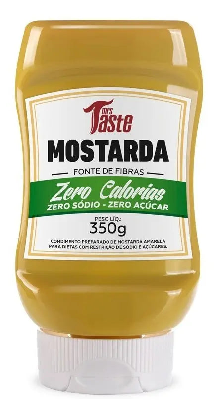 MOLHO ZERO SODIO 340G MOSTARDA - MRS TASTE