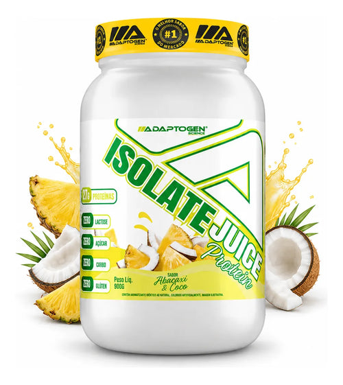 ISOLATE JUICE 900GR  ADAPTOGEN SCIENCE ABACAXI COM COCO