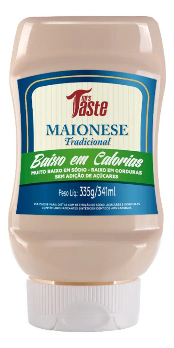 MOLHO ZERO SODIO 340G MAIONESE - MRS TASTE