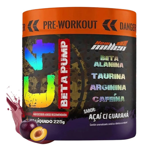 C4 BETA PUMP PRE WORKOUT 225G - NEW MILLEN ACAI COM GUARANA
