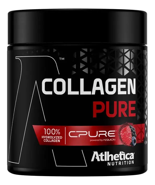 COLLAGEN PURE 210G - ATLHETICA FRUTAS VERMELHAS