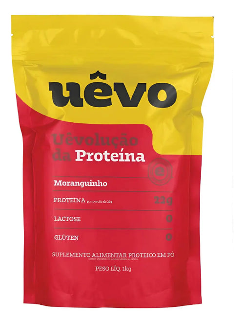 PROTEINA EM PO ALBUMINA 420G - UEVO MORANGO