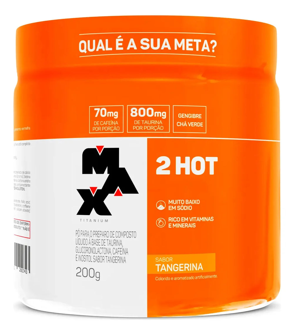 ULTIMATE 2HOT 200G - MAX TITANIUM TANGERINA
