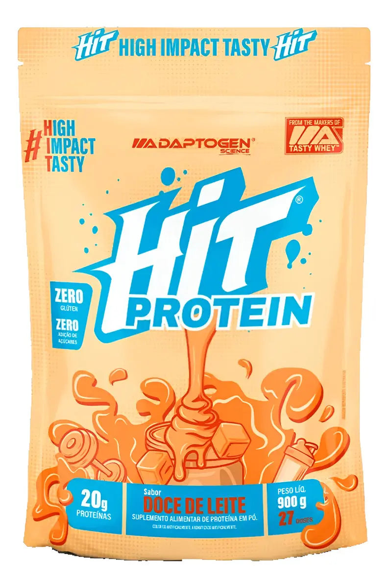HIT WHEY REFIL 900G - ADAPTOGEN SCIENCE DOCE DE LEITE