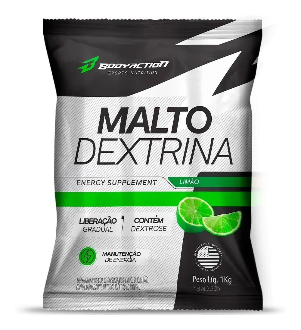 MALTO DEXTRINA 1KG LIMAO - BODY ACTION